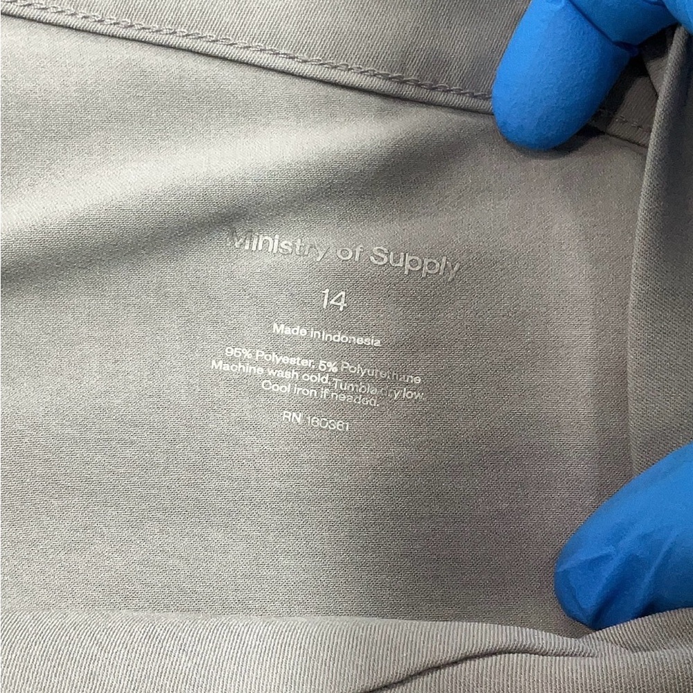 Ministry of Supply Classic Gray Women's Trousers - Picture 3 of 3